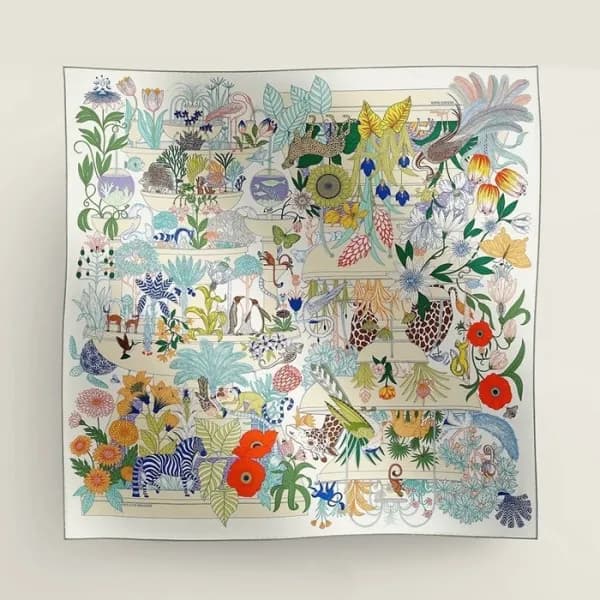 에르메스 여성 실크 스카프 - Hermes Womens Silk Scarf - acc238… - 1