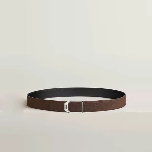 에르메스 남성 리버서블 자키 벨트 - Hermes Mens Jockey Reversible… - 1