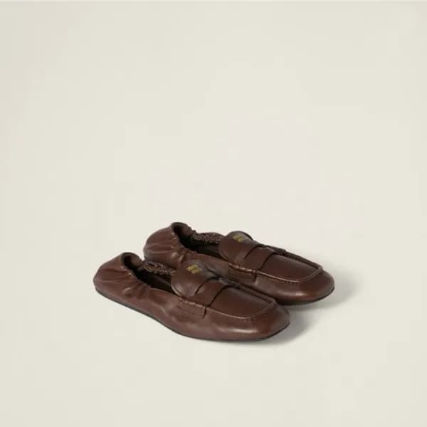 미우미우 여성 나파 로퍼 - Miumiu Womens Nappa Loafer - mis30… - 1