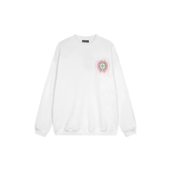 크롬하츠 남성 라운드 맨투맨 - Chrome Hearts Mens Round Tshirt … - 1