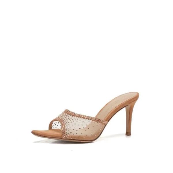 지안비토 로시 여성 크리스탈 샌들 - Gianvito Rossi Womens Crystal… - 1