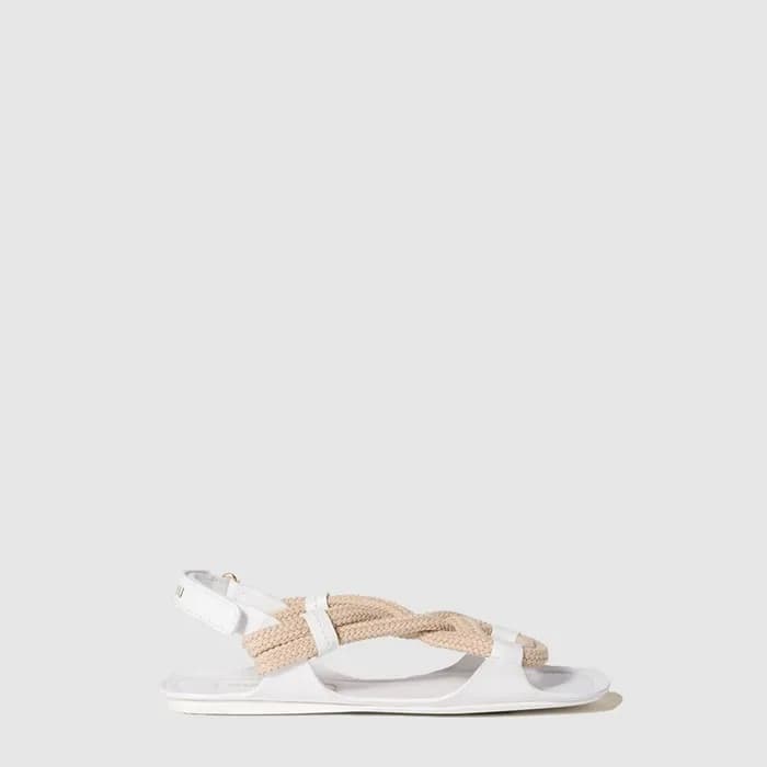 미우미우 여성 플랫 코드 샌들 - Miumiu Womens Flat Code Sandals… - 1