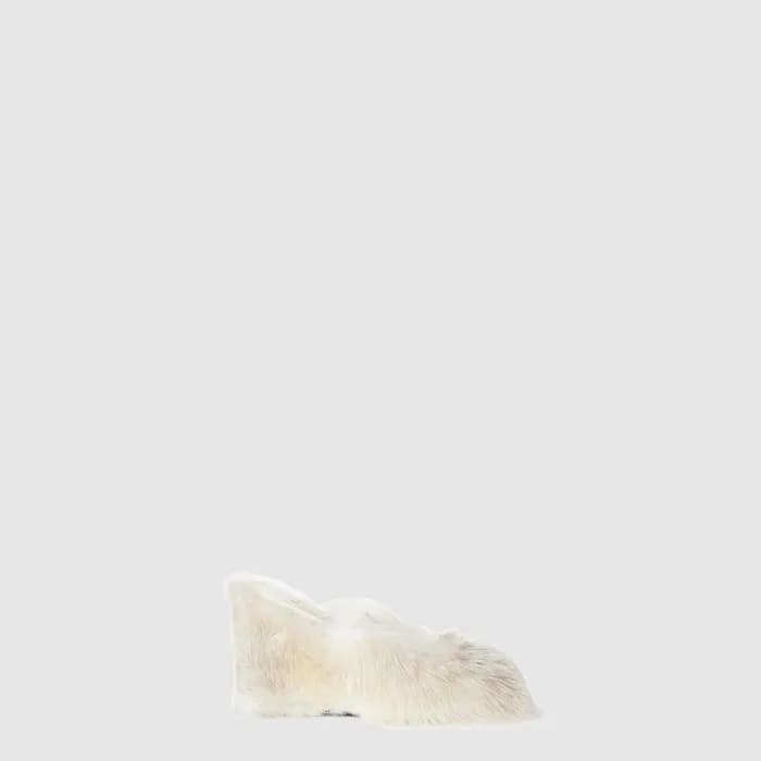 펜디 여성 아르코 시어링 샌들 - Fendi Womens Arco Shearling San… - 1