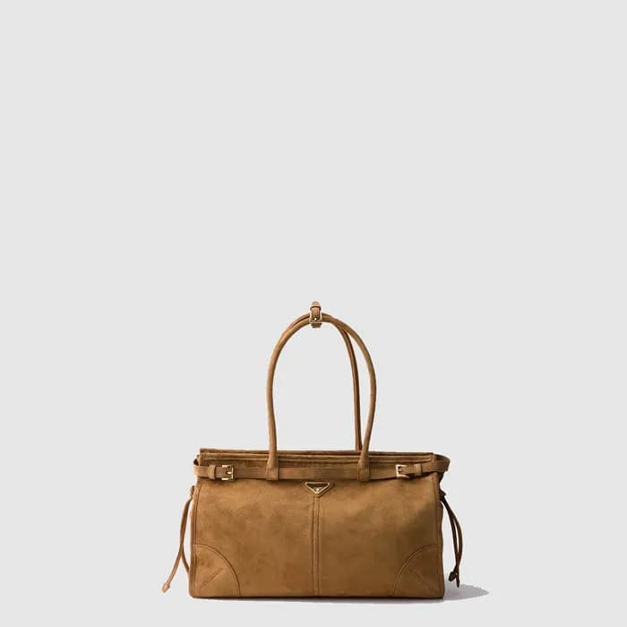 프라다 여성 보니 라지 가죽 핸드백 1BA433 - Prada Womens Bonnie L… - 1