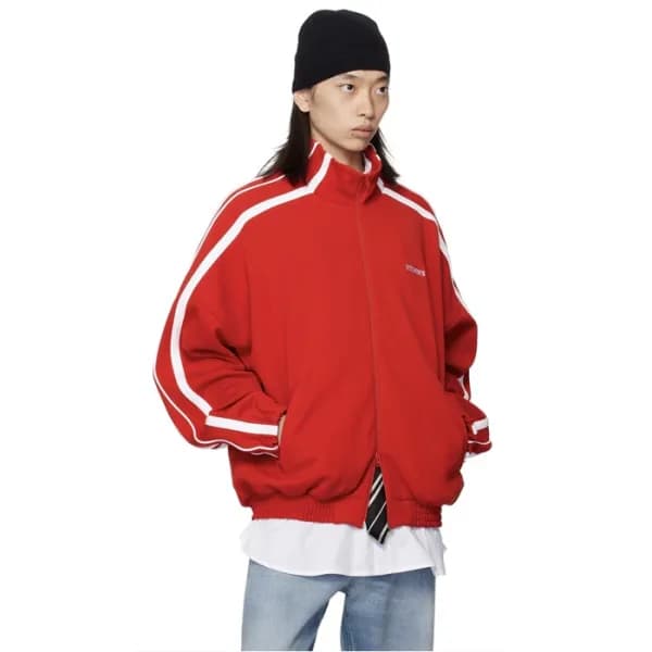 베트멍 남/녀 집업 자켓 - Vetements Unisex Zip-up Jacket - v… - 1