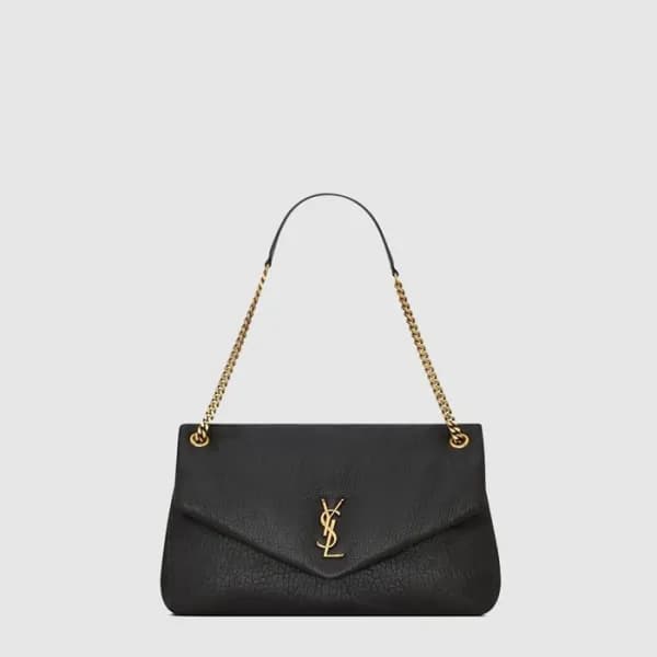 입생로랑 여성 칼립소 체인 라지백 - Saint Laurent Womens Calypso … - 1