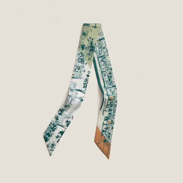에르메스 여성 아 롬브르 데 불바르 트윌리 - Hermes Womens A lOmbre d… - 1