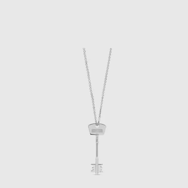 발렌시아가 남성 BB 로고 키 홀더 - Balenciaga Mens BB Logo Key … - 1