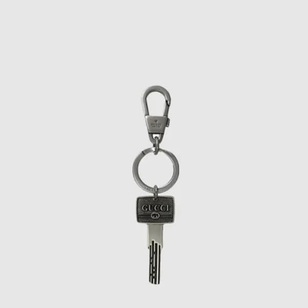 구찌 남/녀 더블 키 홀더 - Gucci Unisex Double Key Holder - … - 1