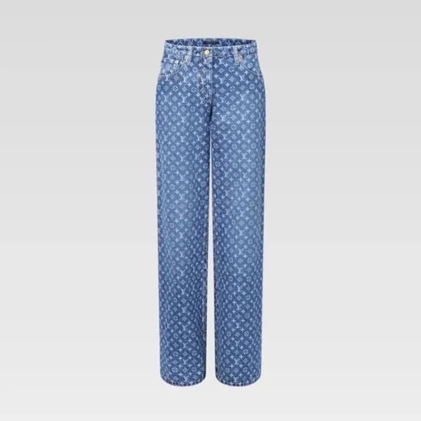 루이비통 여성 모노그램 청바지 - Louis vuitton Womens Monogram J… - 1