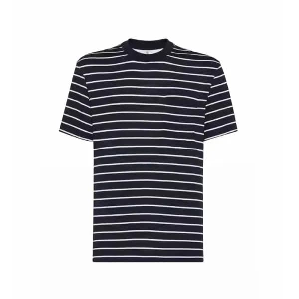 브루넬로쿠치넬리 남성 라운드 티셔츠 - Brunello Cucinelli Mens Roun… - 1