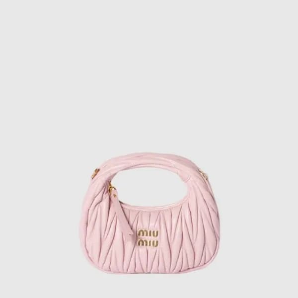미우미우 여성 완더 마테라쎄 호보 미니 백 - Miumiu Womens Wander Mat… - 1