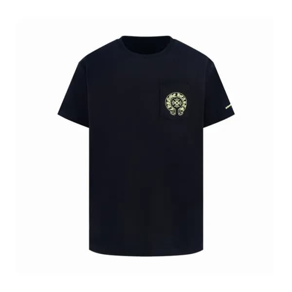 크롬하츠 남성 라운드 반팔티 - Chrom Hearts Mens Round Tshirt -… - 1