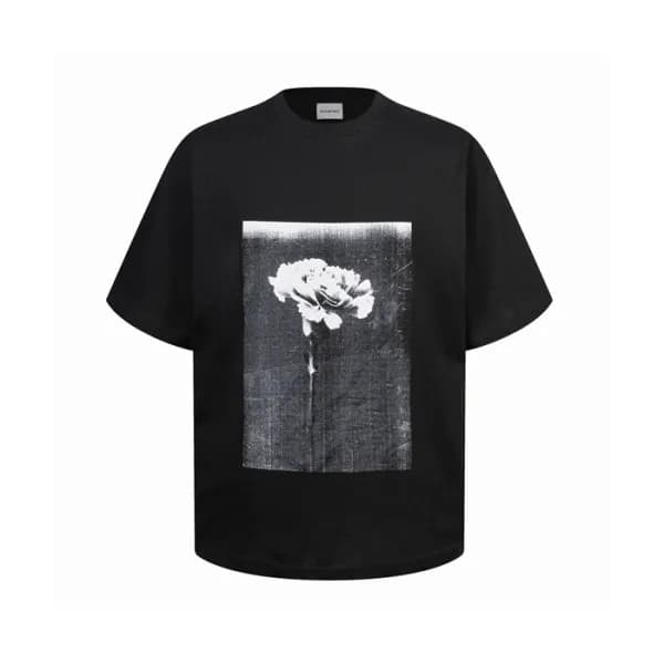 발렌시아가 남성 라운드 반팔 티셔츠 - Balenciaga Mens Round Tshirt… - 1
