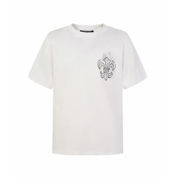 크롬하츠 남성 라운드 반팔티 - Chrom Hearts Mens Round Tshirt -… - 1