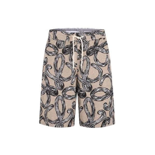 로에베 남성 이비자 테리 아나그램 쇼츠 - Loewe Mens Terry Anagram Shorts - loc16591x