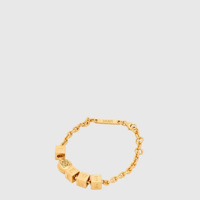 로에베 여성 페블 큐브 브레이슬릿 - Loewe Womens Pebble Cube Bracelet - acc10007x - 1