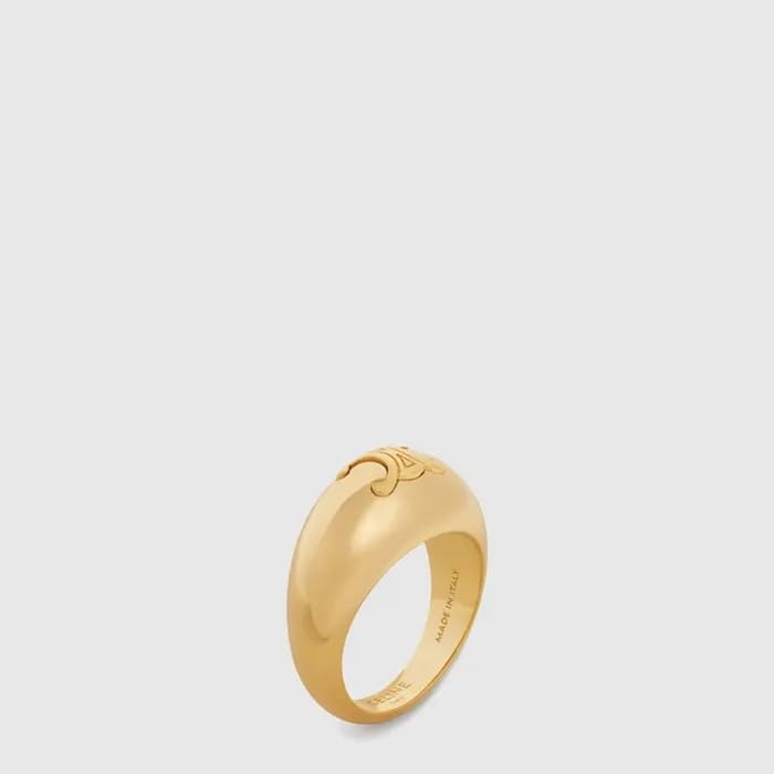 셀린느 여성 트리옹프 솔리테어 링 - Celine Womens Triomphe Solitaire Ring - acc10589x - 1