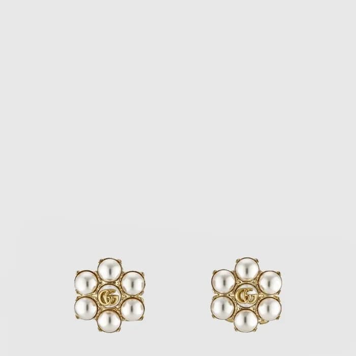 구찌 여성 펄 GG 이어링 - Gucci Womens Pearl GG Earring - acc10853x - 1
