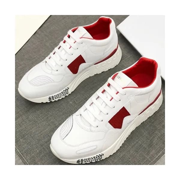 VERSACE 2018 MENS LEATHER SKEAKERS - 베르사체 남성 레더 스니… - 1