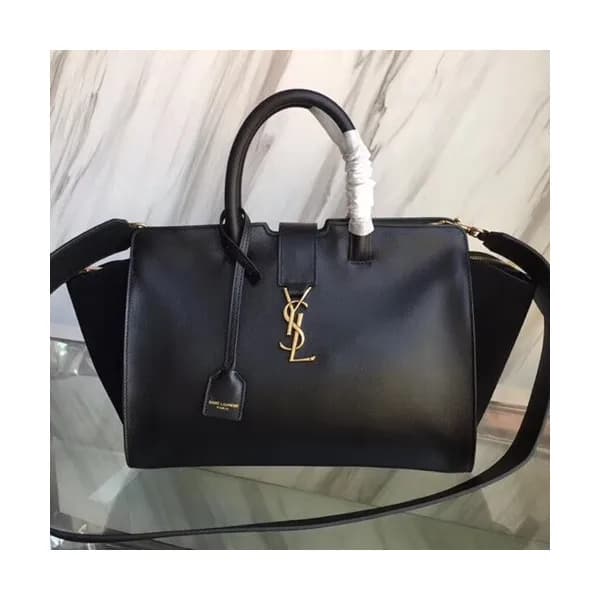 Saint Laurent Women Monogram Dowm Town CaBas Shoul… - 1