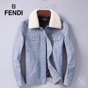 FendiI 2018 Mens Down Leather Jacket - 펜디 남성 다운 레… - 1