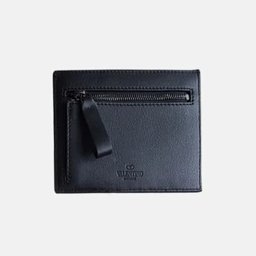 Valentino 2018 Rockstud Leather Card Case - 발렌티노 신… - 1