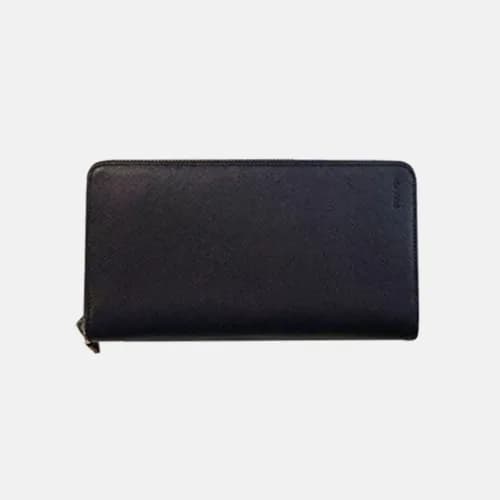 Prada 2018 Mens Saffiano Leather Zippy Long Purse … - 1