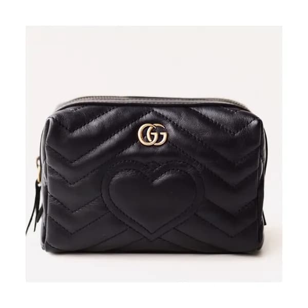 Gucci Marmont Matlase Pouch Clutch Bag,16CM - 구찌 마… - 1