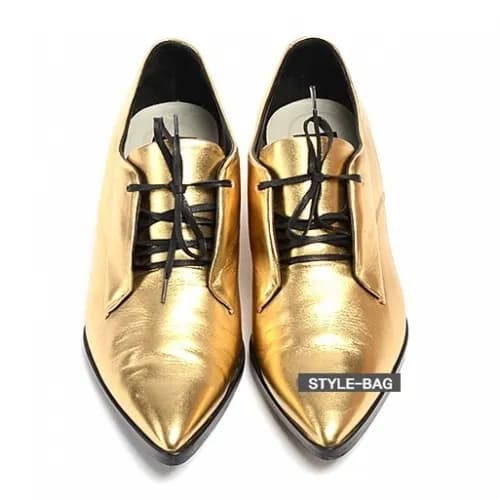 Golden Goose 2019 Womens Leather Oxford - 골든구스 여성 … - 1