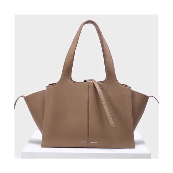 Celine Tri-Fold Leather Tote Bag,32CM - 셀린느 트리 폴드 … - 1