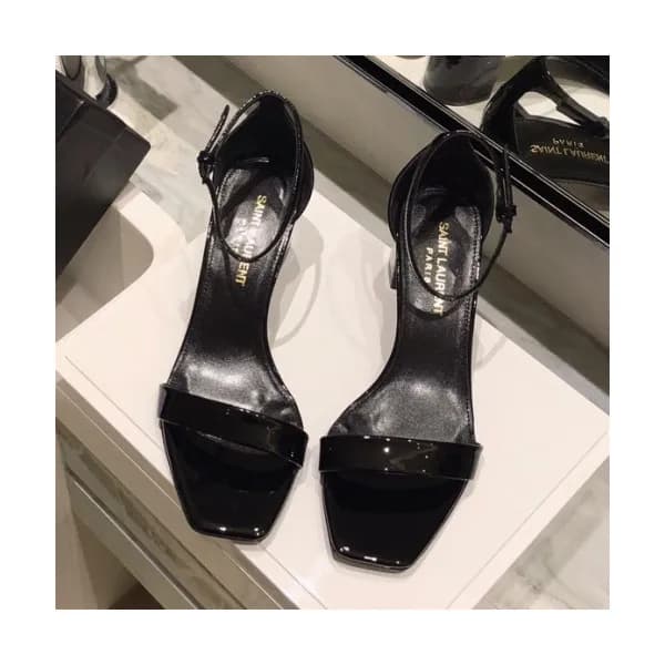 Saint Laurent 2019 Womens Patent Strap Sandal - 입생… - 1