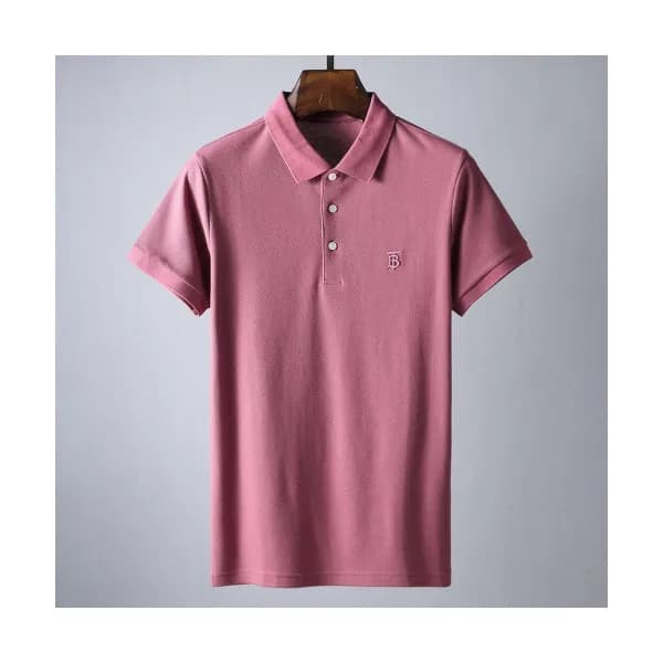 Burberry 2019 Mens Classic Logo Polo Cotton Short … - 1