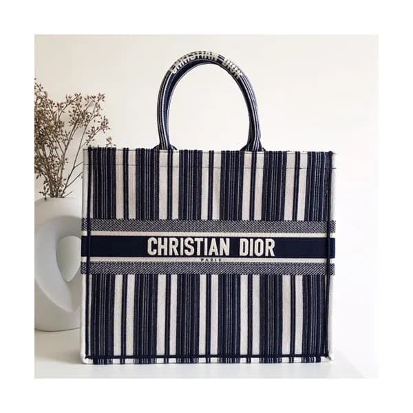 Dior 2019 Women Canvas Book Tote Shopper Bag ,41.5… - 1