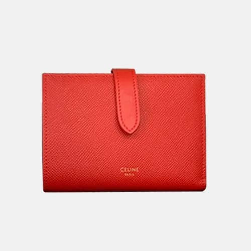 Celine 2019 Ladies Wallet,14cm - 셀린느 2019 여성용 레더 중… - 1