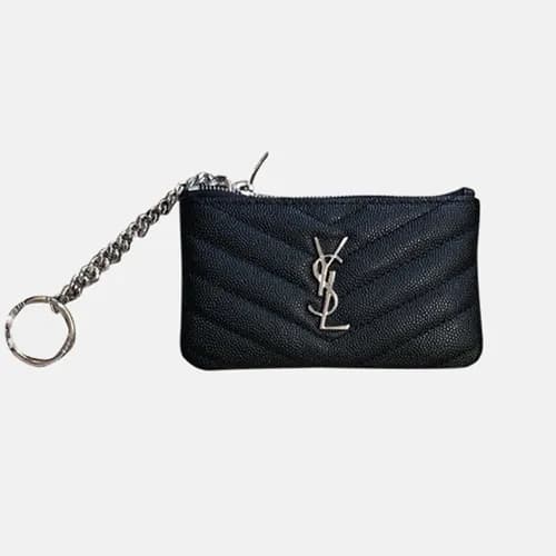Saint Laurent 2019 Ladies Key Pouch / Coin Purse,… - 1