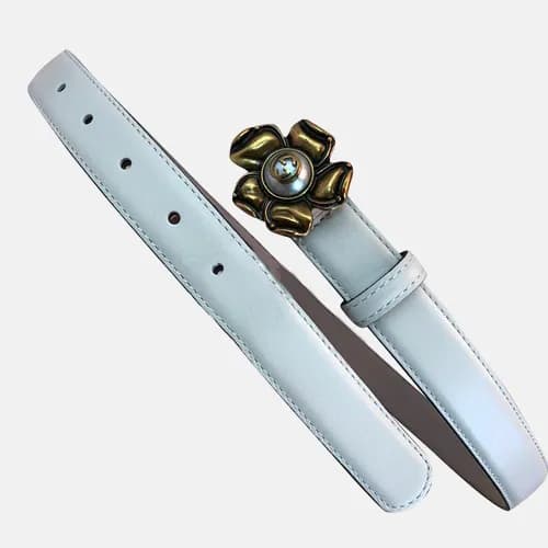 Gucci 2019 Ladies Leather Belt - 구찌 2019 여성용 레더 벨트… - 1