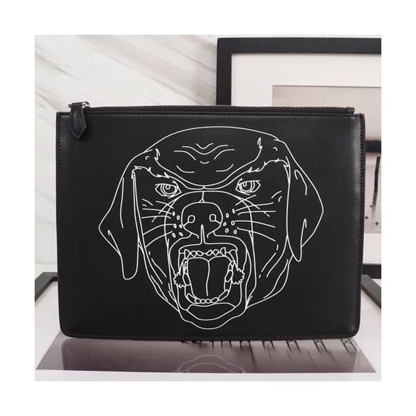 Givenchy 2019 Leather Clutch Bag,30cm - 지방시 2019 레… - 1
