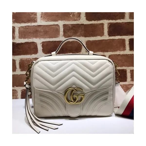 Gucci 2019 Marmont Matlase Tote Shoulder Bag,25CM … - 1