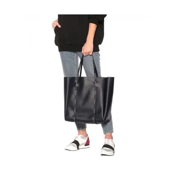 Balenciaga 2019 Leather Large Tote Shoulder Shoppe… - 1