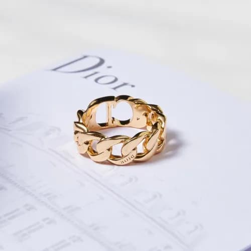 Dior Yellow Gold Ring -디올 여성용 옐로우 골드 반지 dio0040. - 1