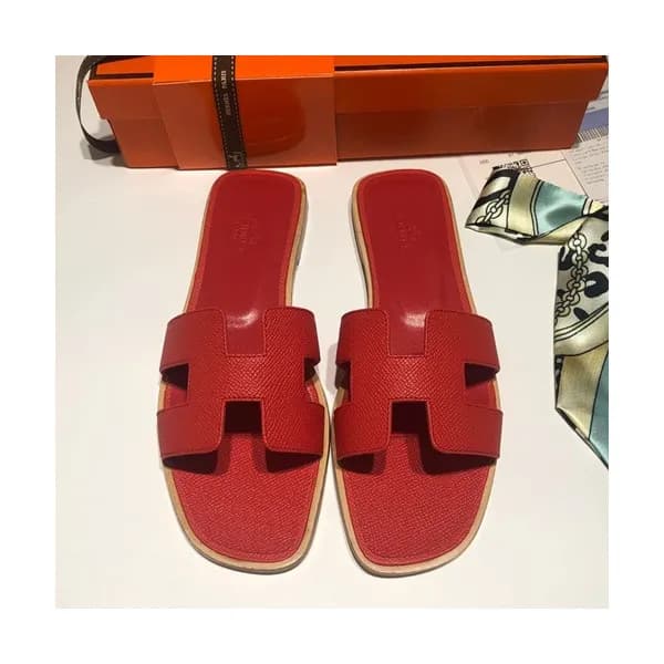 Hermes 2019 Ladies Oasis Leather Slipper - 에르메스 20… - 1