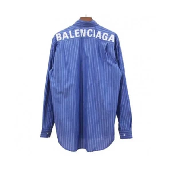 Balenciaga 2019 Mens Logo Oversize Cotton shirt - … - 1