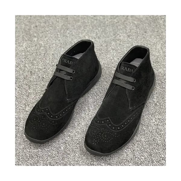 Prada 2019 Mens Suede Sneakers - 프라다 2019 남성용 스웨이드… - 1
