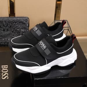 Hugo Boss 2019 Mens Leather Running Shoes - 휴고보스 2…