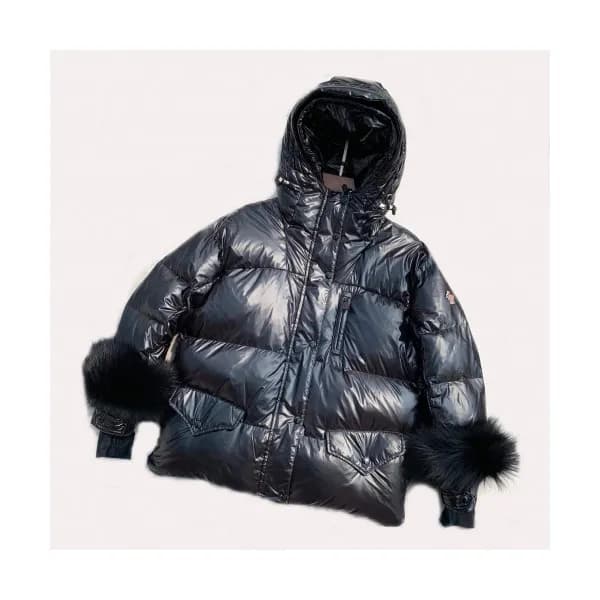 Moncler 2019 Womens Patch Logo Modern Duck Down Pa… - 1