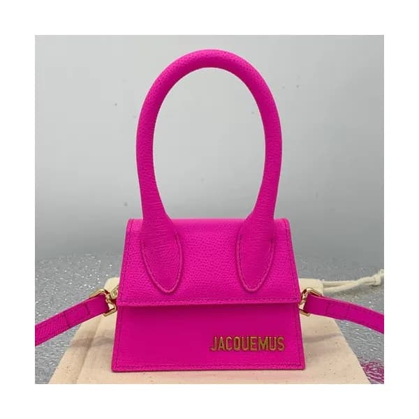 Jacquemus 2019 Leather Mini Tote Shoulder Cross Ba… - 1
