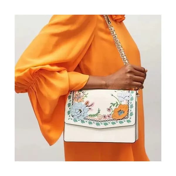 Tory Burch 2019 Leather Chain Shoulder Bag,18.5cm … - 1
