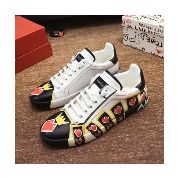 Dolce&Gabbana 2019 Mens Leather Sneakers - 돌체앤가바나… - 1