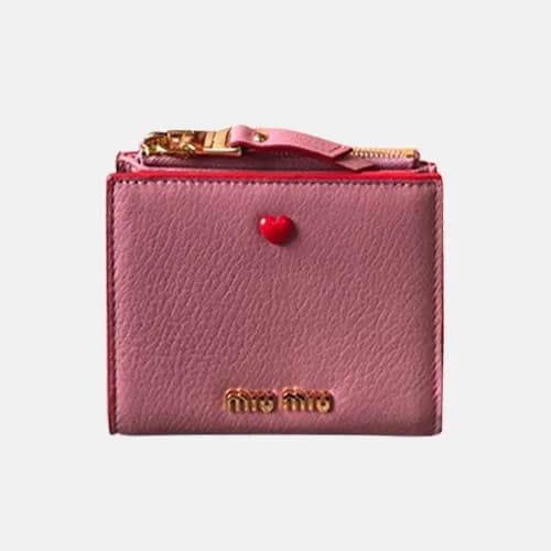 MiuMiu 2019 Leather Wallet 5ML023 - 미우미우 2019 레더 여… - 1